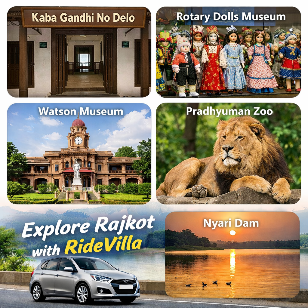 5 Places to Visit in Rajkot with RideVilla